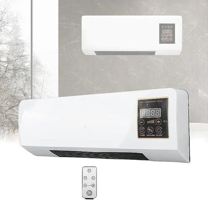 Portable Air Conditioner - 2025 New Wall Mounted Wireless Mini Cooling Unit Fan - USB Rechargeable - No Drilling Installation - Instant Cooling Table Fan - for Bedroom Kitchen Office