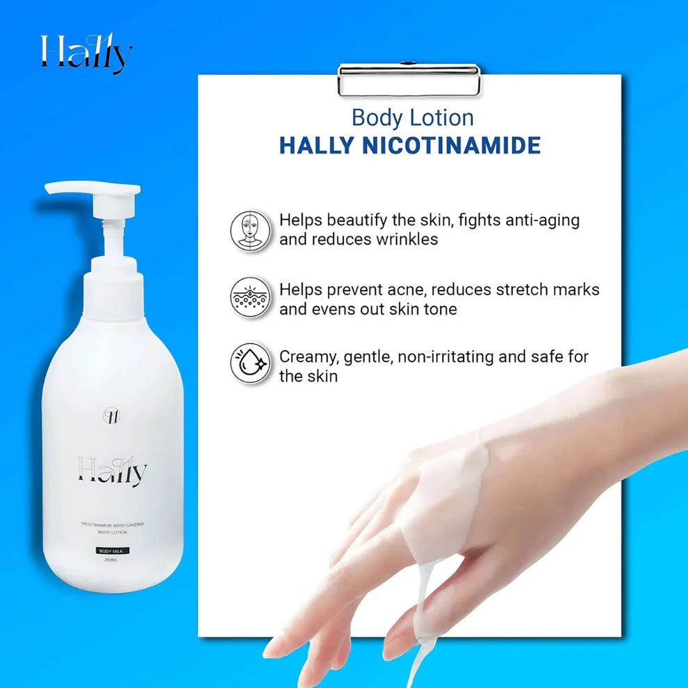 Hally Nicotinamide Body Lotion 250ML